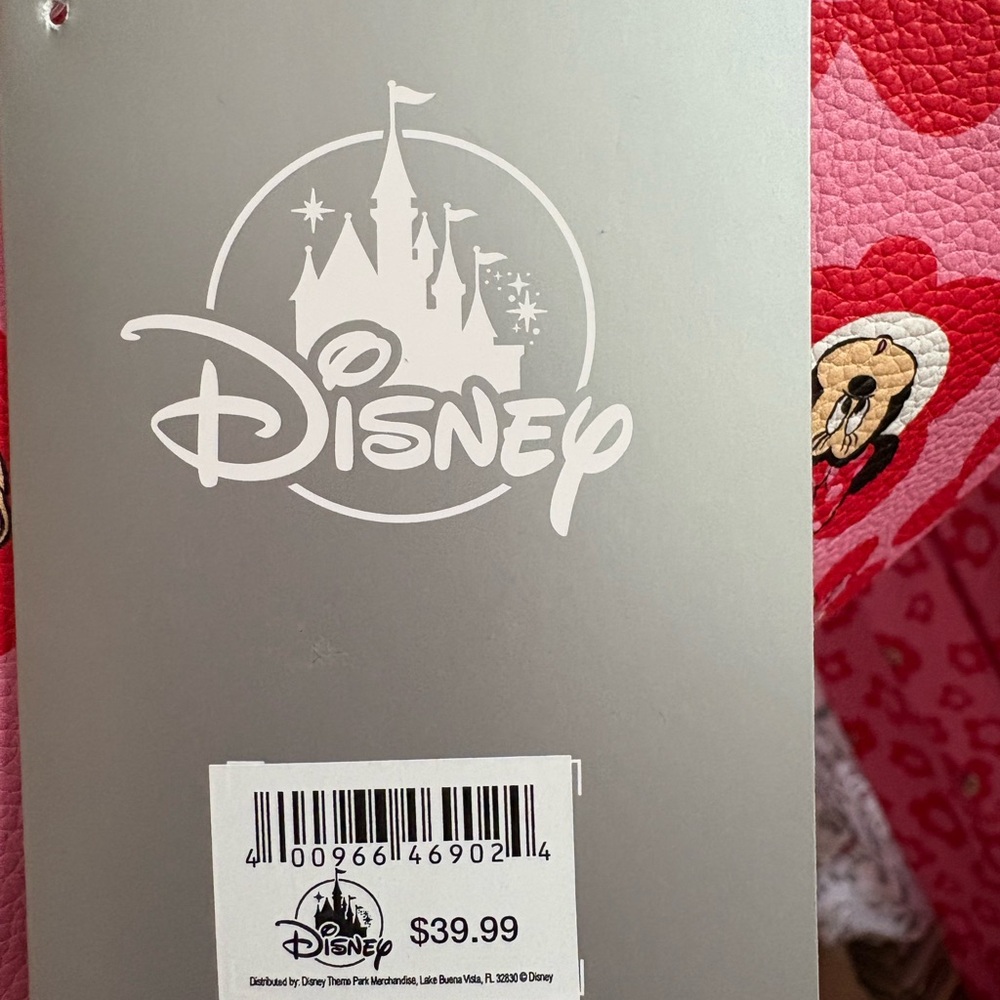 Disney Pink and Red Floral Mini Mouse Bag - Picture 3 of 4